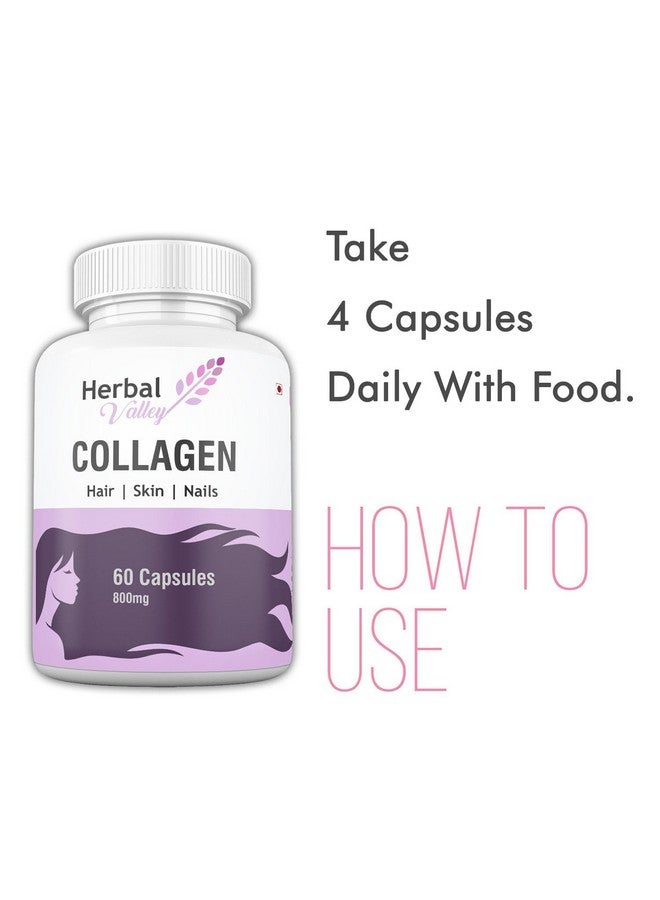 HerbalValley Collagen Supplement For Healthy Hair ,Nails , Skin For Women'S Pack Of 1  - Image 4