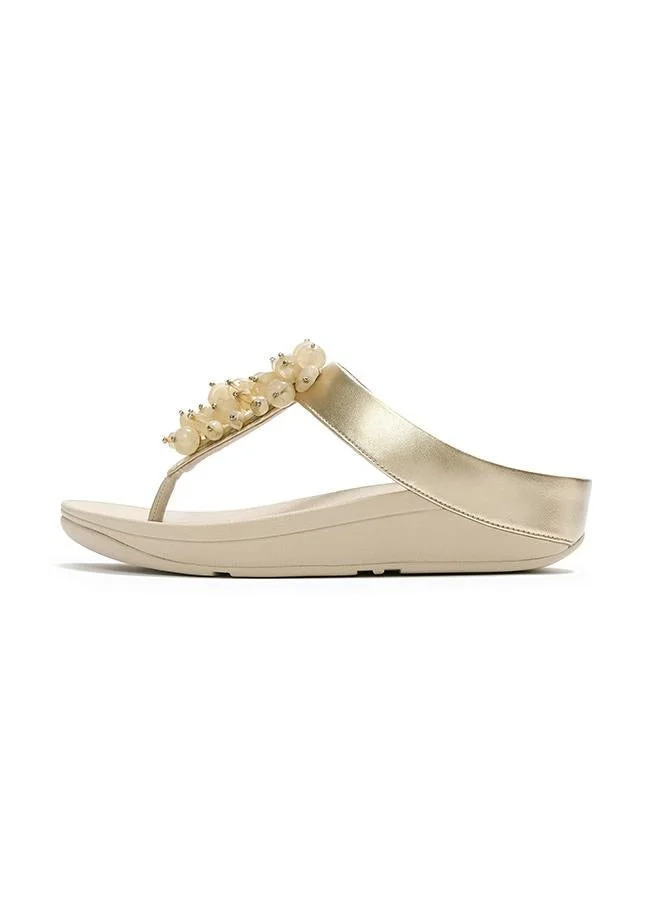Fitflop FINO BEAD-CLUSTER TOE-POST SANDALS
