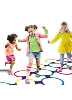 Hopscotch Ring Game Hopscotch game with 13 colorful jumping rings and 16 connector sets - pzsku/Z4835A83D0D1E5947E368Z/45/_/1739560017/fd3d25fe-58aa-4cc0-ad49-03bdc085db0f