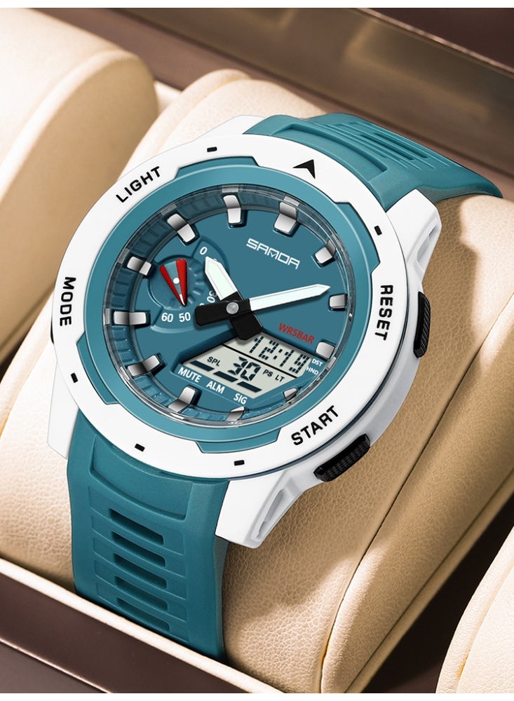 Sanda Fashion Electronic Watch Students Multi-functional Calendar Chronograph Waterproof Luminous Male Cool Digital Watches - Image 1
