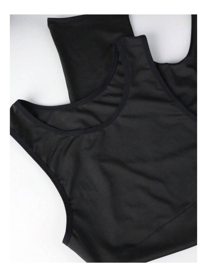 Fstyle Men's Sauna Sweat Suit | Weight Loss Shapewear Boxing Top Shirt Waist Jacket Trainer Workout Shaper Sweatsuit Long Sleeves Men Premium Shapewear Ideal for Boxing, High Intensity Training - Image 4