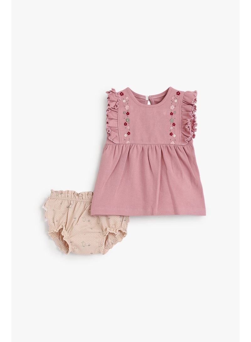 Junior Baby Girls Dress Pack of 2 - Image 1