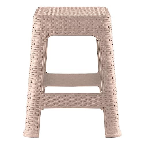Kuber Industries Round Strong Plastic Stool or Bathroom seat (Pink) (F_26_KUBMART016936) - Image 2