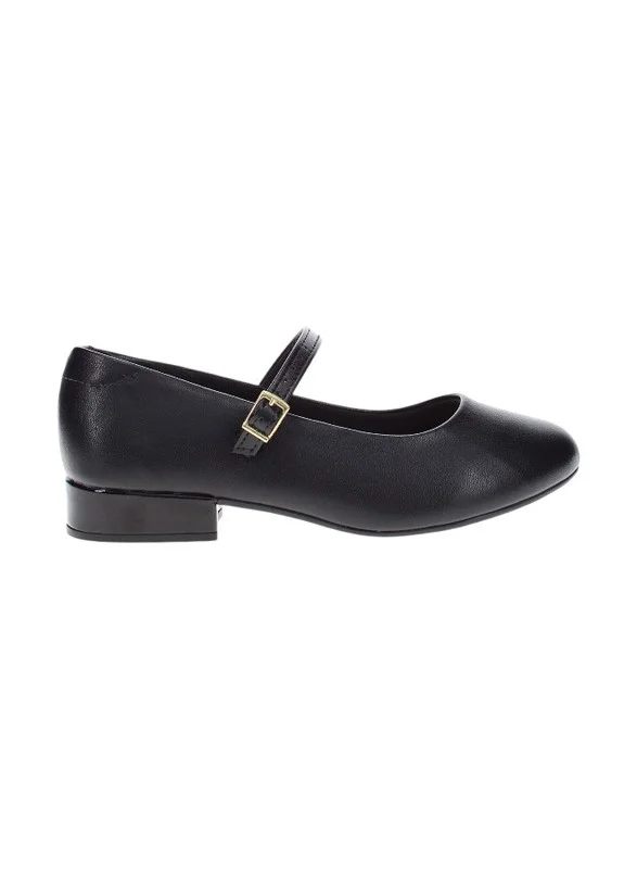 موليكينها Molekinha Pre Teen Girls School Shoes Black | Made In Brazil