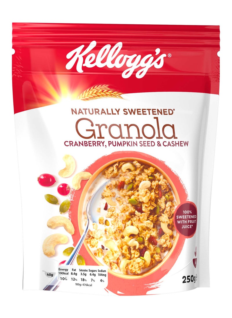 Kellogg's Cranberry Pumpkin Seed And Cashew Granola 250g  - Image 1
