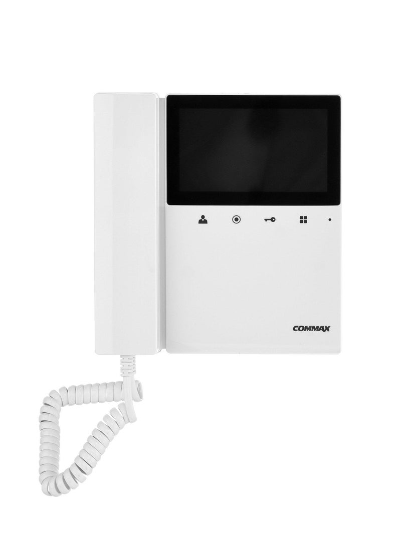 COMMAX - Color LCD High Tech Intercom Screen 4.3 Inch Kit With External Gate Camera - Image 1