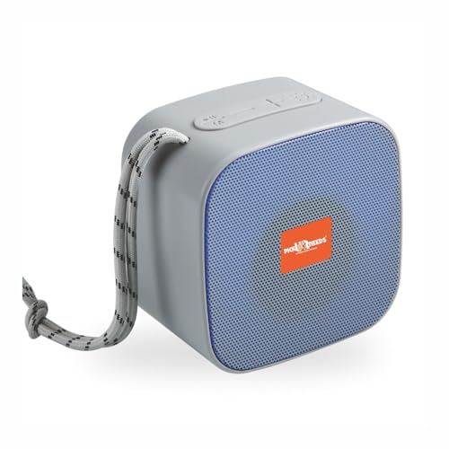 Pick Ur Needs Wireless Rechargeable Portable Bluetooth Speaker | Water Proof | Splash Proof | Premium Speaker Compatible with All Mobile Phone (Gray) - Image 1