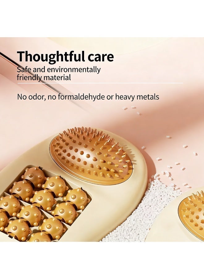 XUN Foot massage rollers relieve plantar fasciitis, heel and arch pain, provide deep tissue massage, multi-functional foot massager, acupressure massage on the soles of the feet, and a sea cucumber-shaped massager. - Image 3
