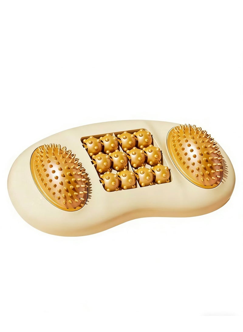 XUN Foot massage rollers relieve plantar fasciitis, heel and arch pain, provide deep tissue massage, multi-functional foot massager, acupressure massage on the soles of the feet, and a sea cucumber-shaped massager. - Image 1