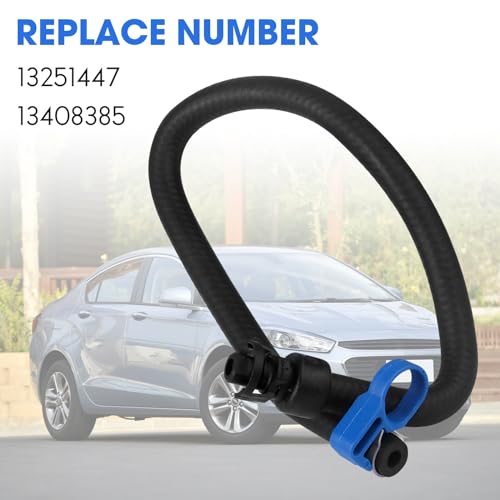 Ozikutech Radiator Coolant Hose Compatible with 2011-2015 Chevrolet Cruze, 2012-2020 Sonic, Premium Radiator Hose Replacement OEM# 13251447 Coolant By-pass Hose - Image 4