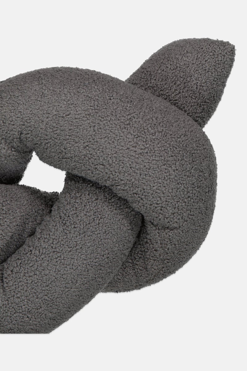 Muy Mucho Boucle Long Cushion 12 H x 164 L cm, Grey  - Image 2