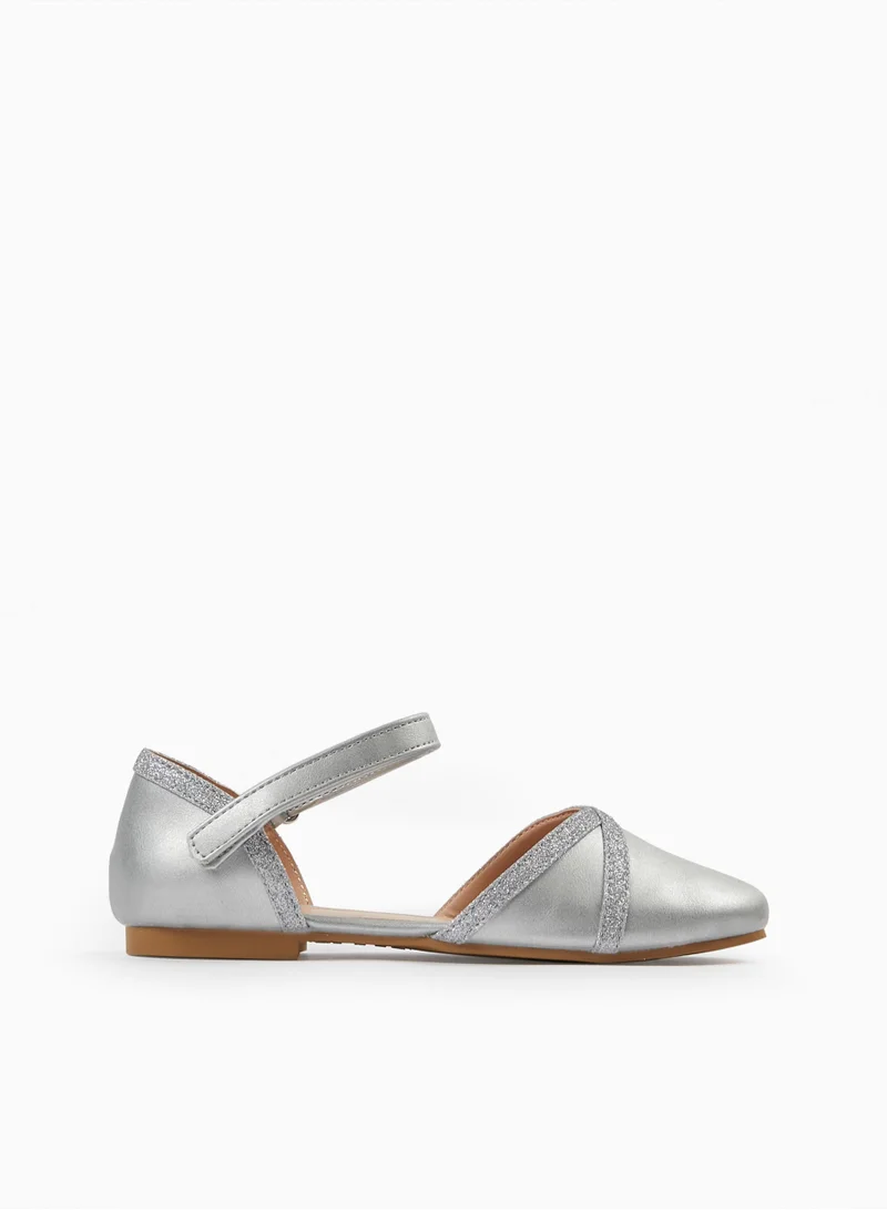 Zippy Zippy Ballet Pumps With Glitter For Girls