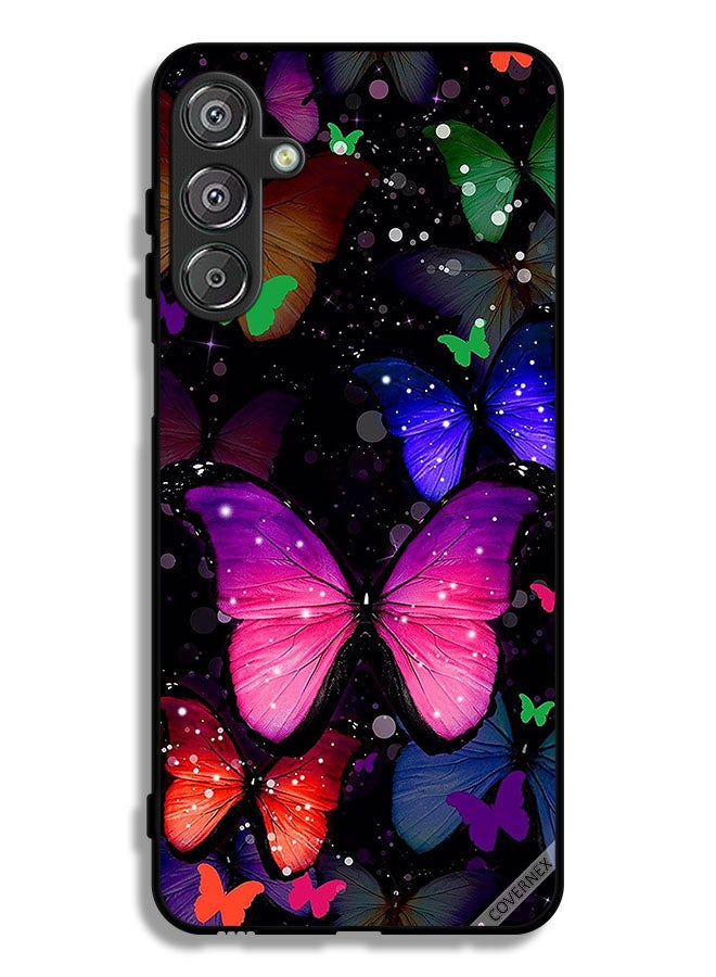 Covernex Samsung Galaxy F36 Protective Case Cover Butterflies - Image 1