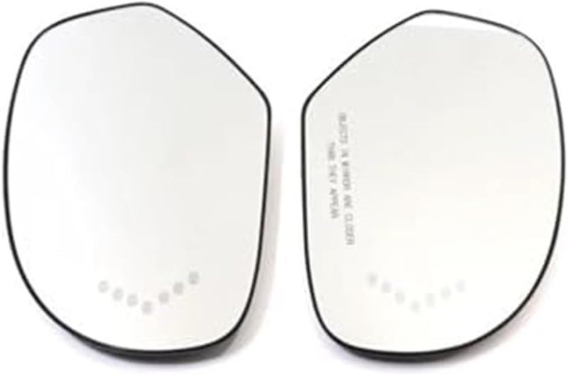 QASULER Heated Rearview Mirror Glass for Chevy - Image 4