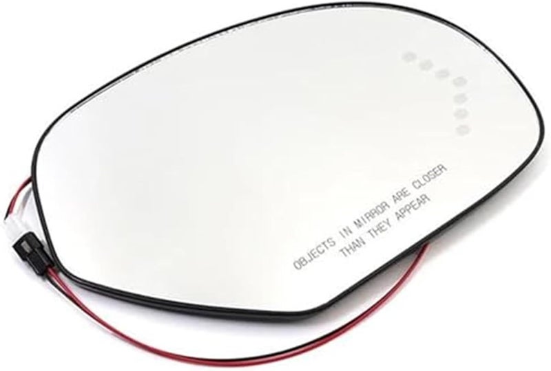 QASULER Heated Rearview Mirror Glass for Chevy - Image 1