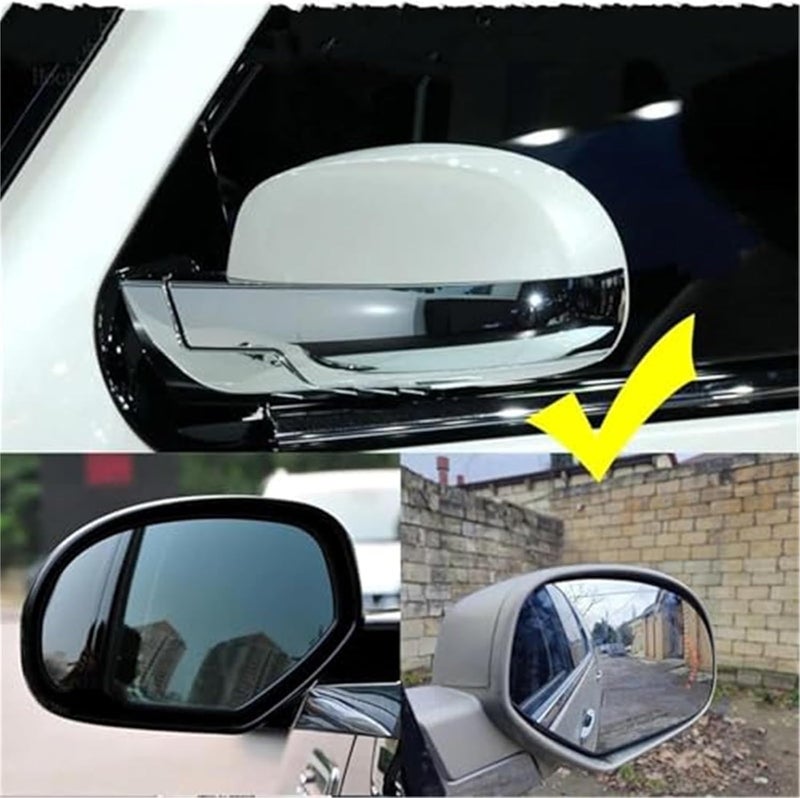 QASULER Heated Rearview Mirror Glass for Chevy - Image 3