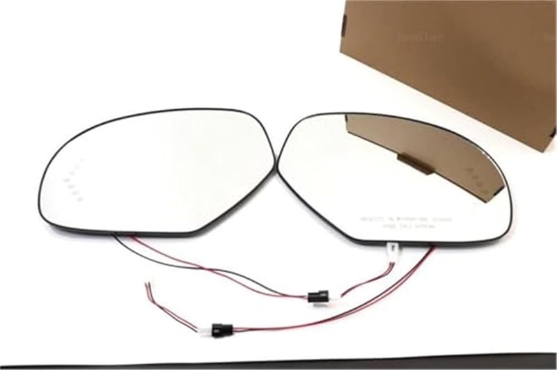 QASULER Heated Rearview Mirror Glass for Chevy - Image 5
