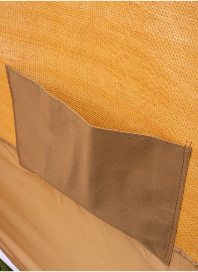AL SANIDI Camping windbreak for trips, camping air curtain, Sandy, Size 6*1.20Metre  - Image 3