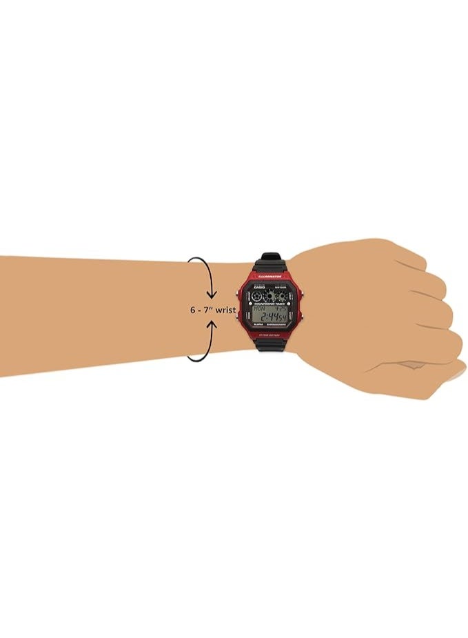 CASIO Resin Digital Watch AE-1300WH-4AVDF - Image 5