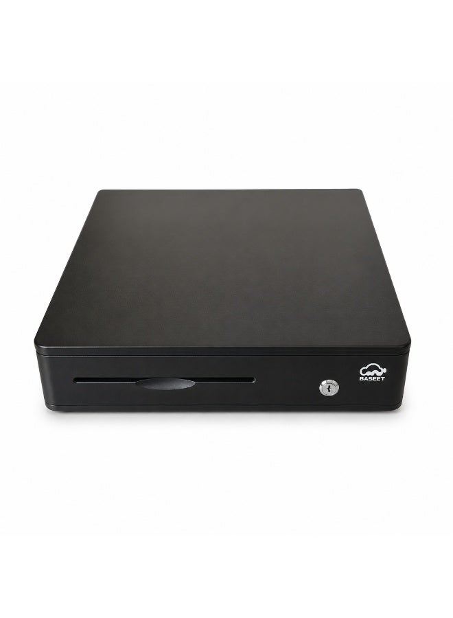BASEET Cash Drawer Register,4 Cash Bills , Automatic Open,POS SYSTEMS - Image 1