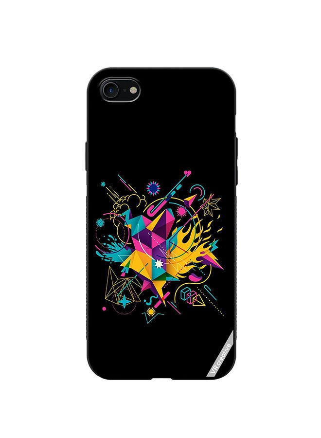 VR CREATIVE Protective Case Cover For Apple iPhone 7/8/SE 2020 Art Design Multicolour - Image 1