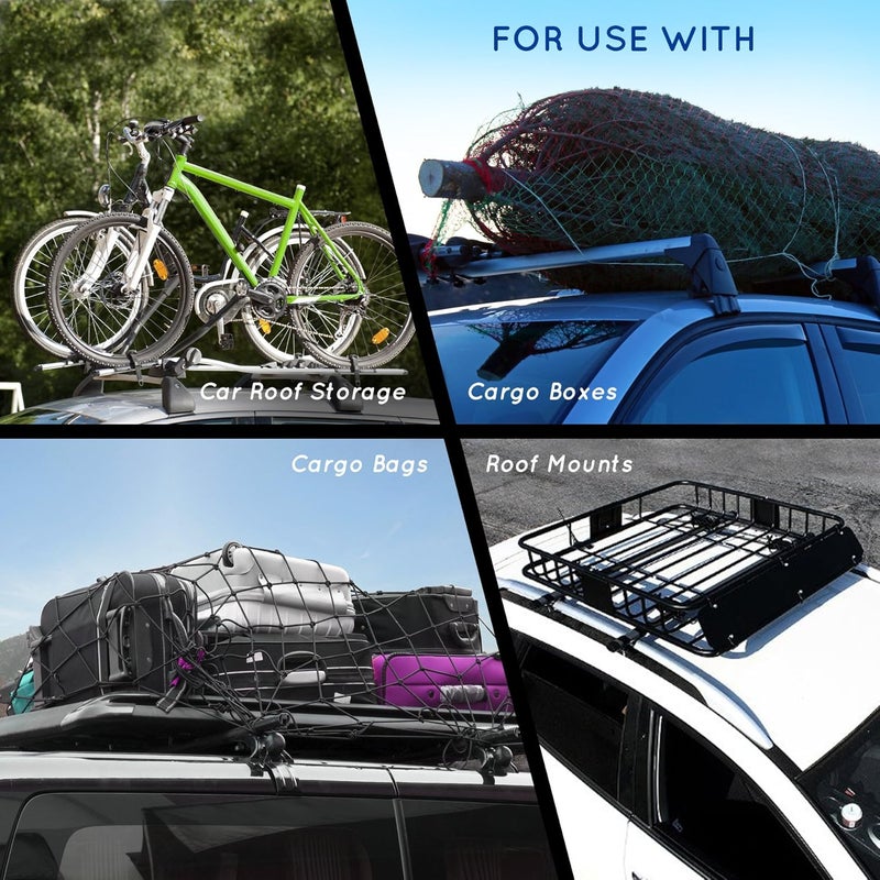 Reliable ROOF CARGO BAG PROTECTIVE MAT for Car Roof Storage Bags with EXTRA PADDING and GRIP Place the car roof mat under any rooftop cargo bag TOP UNIVERSAL ROOF RACK PAD for PROTECTION from Car Roof Racks - Image 2