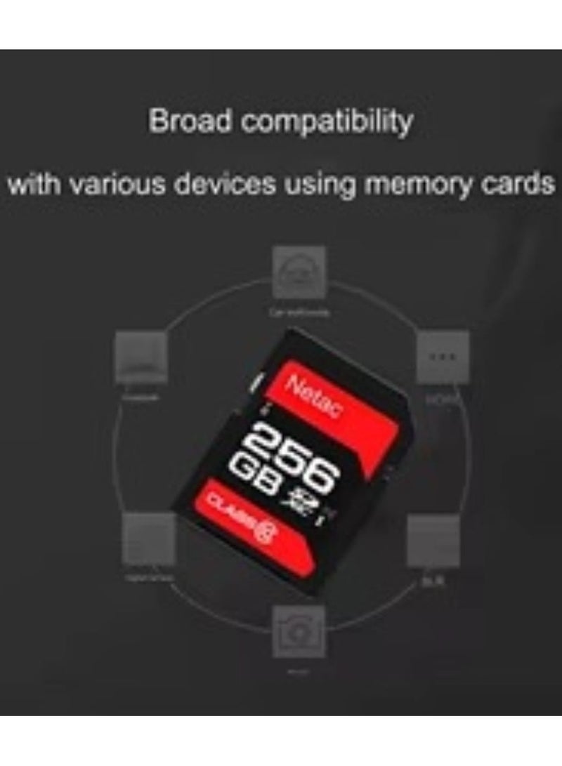 Netac Netac SDXC Memory Card 256GB U1 C10 Microsd SDXC Cards for Camera  Up to 80MB/s - Image 3