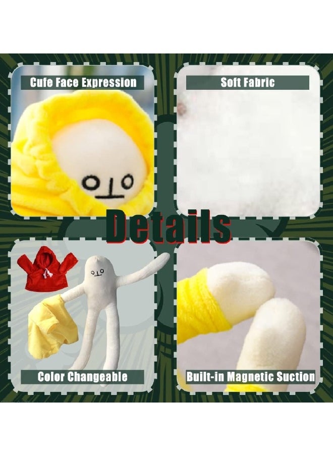 16-inch Bananaman Creative Plush Toy With Changeable Clothes  - Image 3