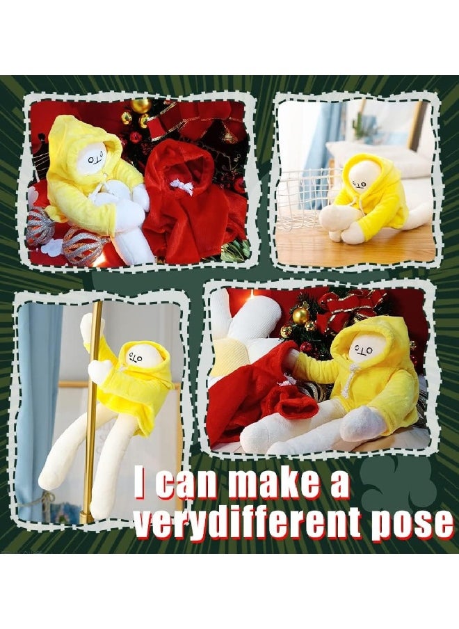 16-inch Bananaman Creative Plush Toy With Changeable Clothes  - Image 4