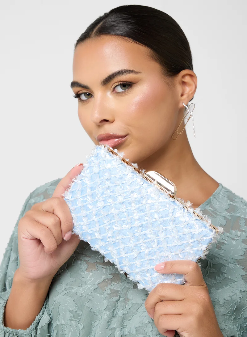 Ginger Boutique Sequined Clutch Bag
