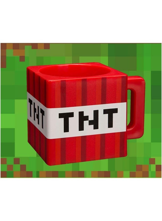 general The Minecraft Mug Is A Gaming Merchandise Product Adorned With Patterns And Models From The Minecraft Game. This Mug Is Suitable For Children And Can Be Used As A Drinking Cup. - Image 1