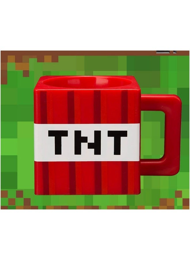 general The Minecraft Mug Is A Gaming Merchandise Product Adorned With Patterns And Models From The Minecraft Game. This Mug Is Suitable For Children And Can Be Used As A Drinking Cup. - Image 2