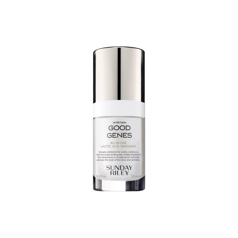 Sunday Riley Sunday GGL-15-US-FG Riley Good Genes All-In-One Lactic Acid Treatment Face Serum 0.5oz - Image 1