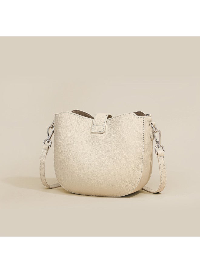 Comely هدية مهرجان تشيشي】 حقيبة سرج جلدية أصلية بسعة كبيرة، حقيبة هاتف، حقيبة كتف، حقيبة عبر الجسم للنساء - Image 5