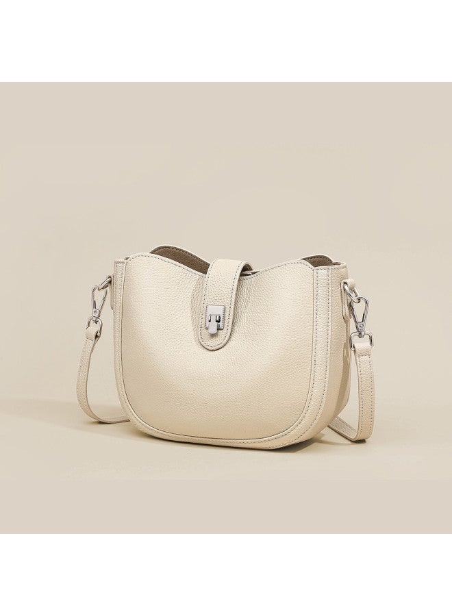 Comely هدية مهرجان تشيشي】 حقيبة سرج جلدية أصلية بسعة كبيرة، حقيبة هاتف، حقيبة كتف، حقيبة عبر الجسم للنساء - Image 3