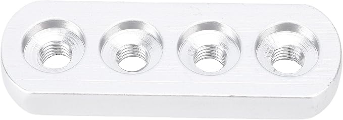 Silver Steering Damper Stabilizer Bracket For Scooter And Electric Bike Enhanced Stability - Image 1