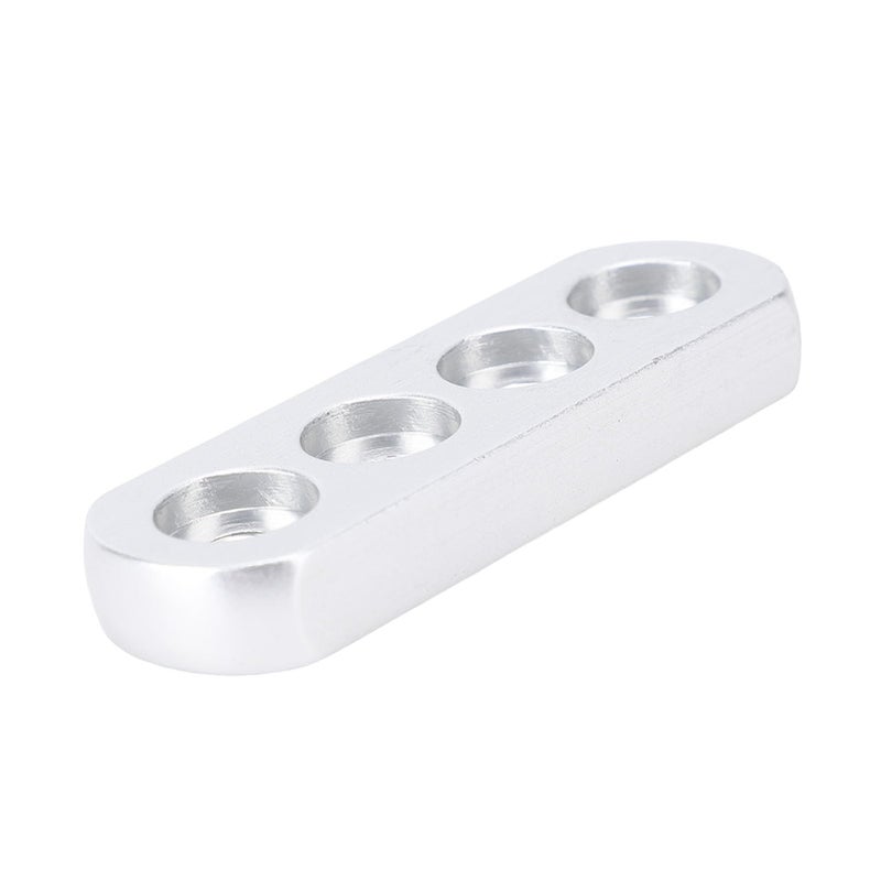 Silver Steering Damper Stabilizer Bracket For Scooter And Electric Bike Enhanced Stability - Image 3