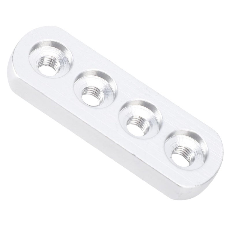 Silver Steering Damper Stabilizer Bracket For Scooter And Electric Bike Enhanced Stability - Image 4