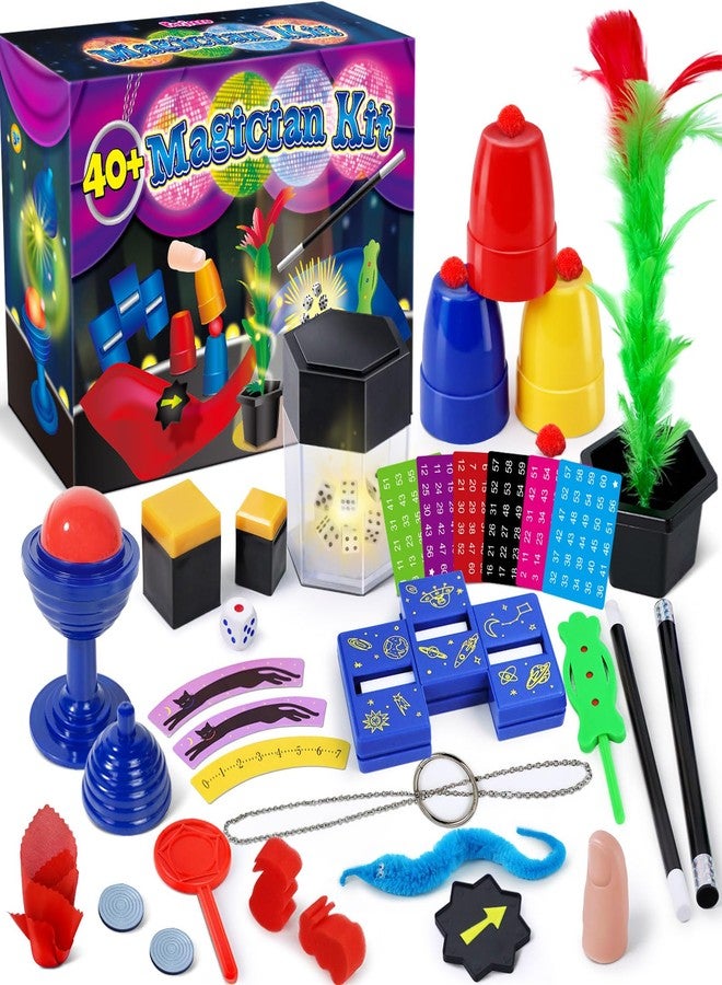 PATIFEED Magic Kit, Magic Tricks for Kids Age 6-8, 40 Magic Tricks with Instructions for Girls Boys Beginners to Perform, Gift for Boys Girls Kids - Image 1