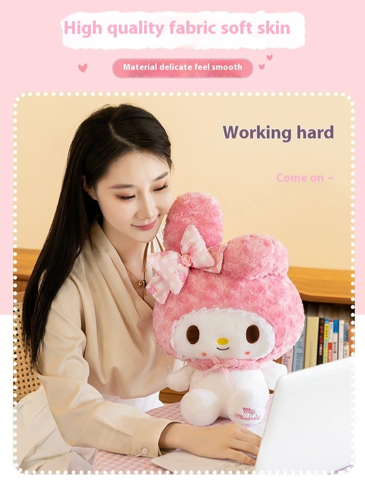 SISGL 1-Piece Lovely Melody Cartoon Character Soft Stuffed Toy Ultra Soft Short Plush Cuddle Pillow Buddy - Image 2