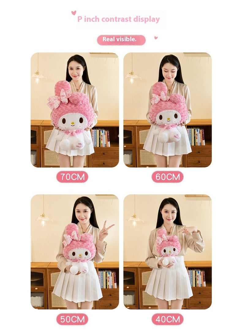 SISGL 1-Piece Lovely Melody Cartoon Character Soft Stuffed Toy Ultra Soft Short Plush Cuddle Pillow Buddy - Image 5