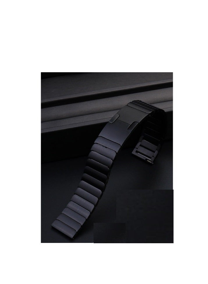 Titanium Black Strap For Samsung Galaxy Watch 3 45mm 46MM Gear S3 And Huawei GT-2/2E/Pro 46mm - Image 2