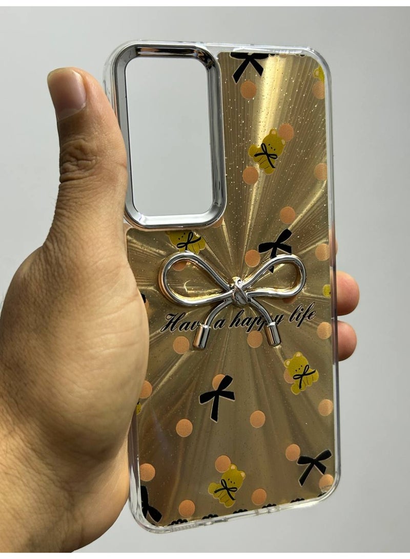 غطاء خلفي علي شكل فيونكا متوافق مع هاتف Samsung A55 - Image 2