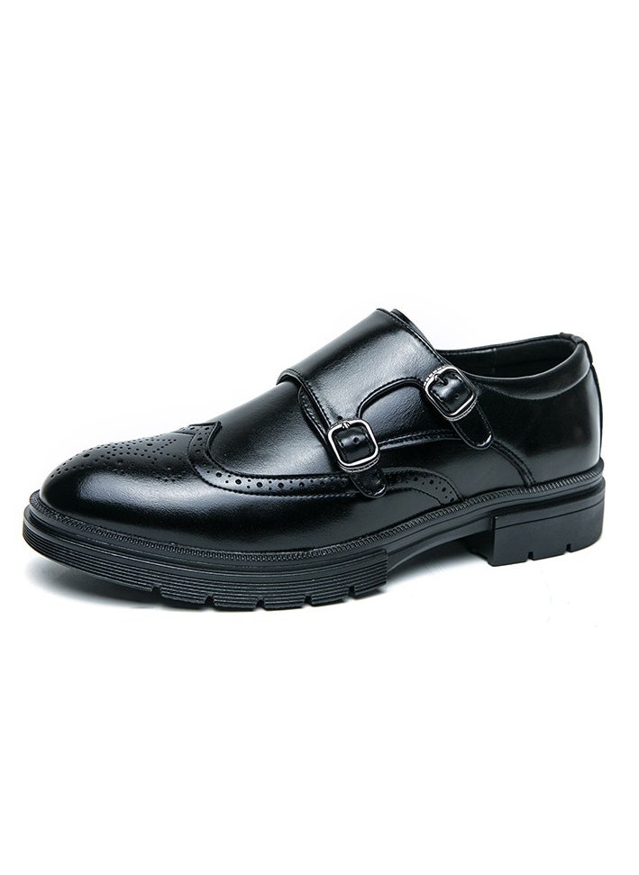 Shougu Versatile Retro Casual Leather Shoes  - Image 1