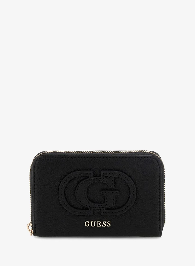 GUESS Calebra Medium Zip Around Bi-Fold Wallet