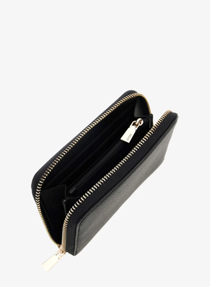 GUESS Calebra Medium Zip Around Bi-Fold Wallet