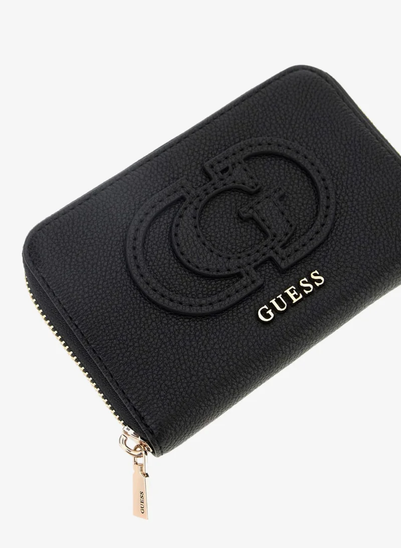 GUESS Calebra Medium Zip Around Bi-Fold Wallet