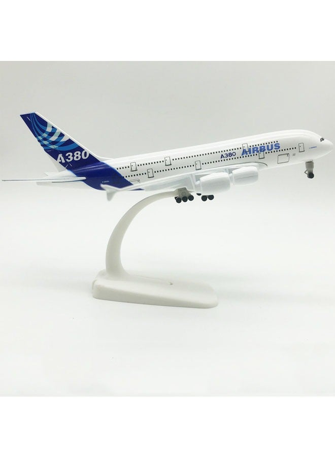 general 20cm Alloy Aircraft Tabletop Display Model 1:200 Scale A380 Original Model Model Ornaments, Toys, Decorations, Collectible Gifts - Image 1