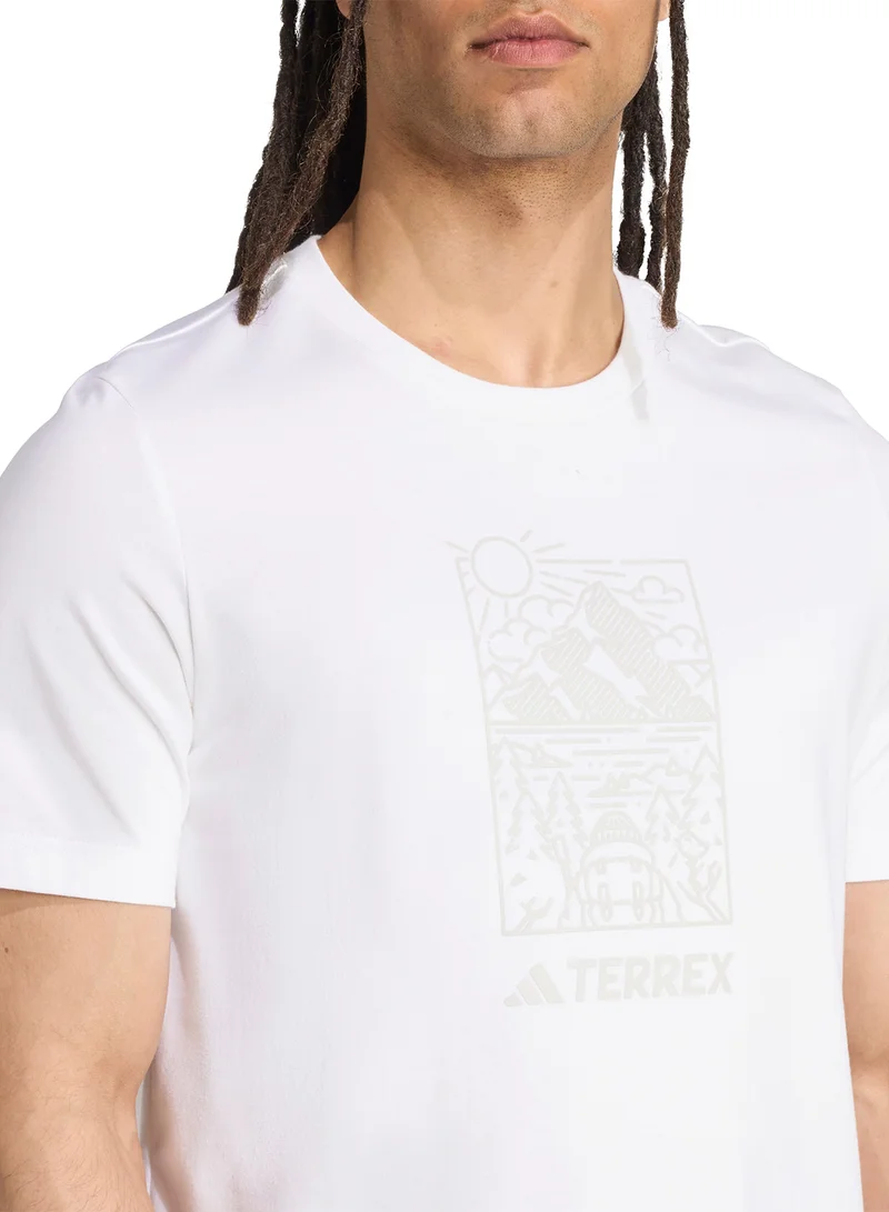 adidas تيشيرت تيريكس جرافيك