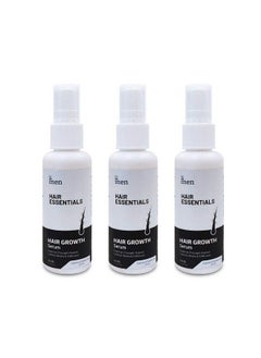 3% Redensyl Hair Growth Serum ; Reduce Hairfall & Improve Hair Density & Volume ; Enriched With Caffeine Saw Palmetto Hibiscus Amla & Bhringraj (Pack Of 3)